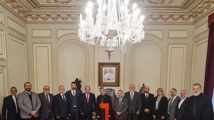  الراعي إستقبل زوارا داعمين لمواقفه..رئيس الرابطة المارونية: لماذا كل هذا التصويب على بكركي دون مبرر؟