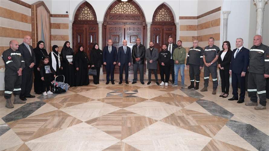 الحجار أمام عوائل شهداء الدفاع المدني: كل نقطة دم سقطت هي شهادة بإسم لبنان بأسره