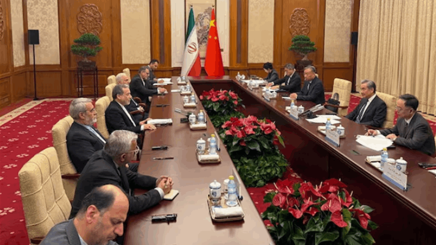 Iran foreign minister meets Chinese counterpart a week before Trump's Beijing trip