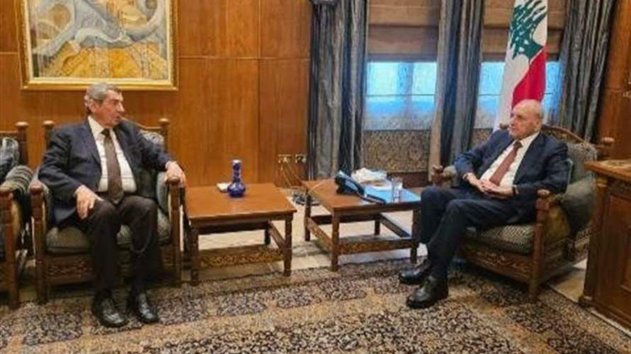 الفرزلي من عين التينة: وحدة اللبنانيين والسلم الأهلي المدخل لتحقيق كل الأهداف الوطنية