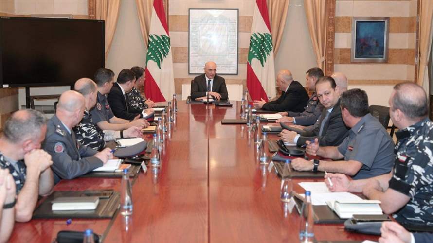 الحجار تراس اجتماعا بحث في أزمة السير في بيروت وجبل لبنان وشدد على ضبط المخالفات وتنظيم حركة المرور