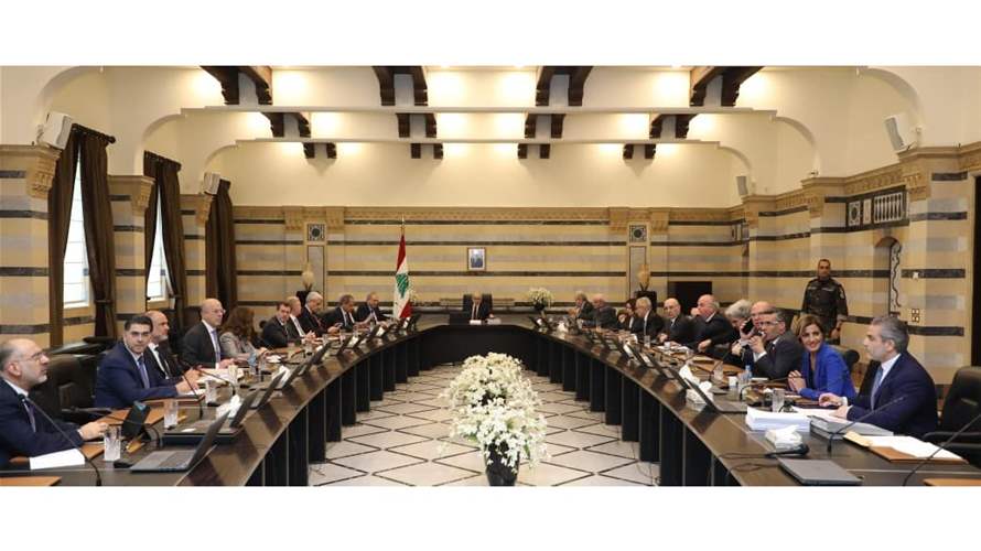 مجلس الوزراء اقر بنودًا ادارية ورئيس الحكومة بصدد زيارة سوريا لمناقشة مجالات التعاون
