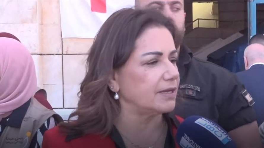 Lebanon Social Affairs Minister says Sports City shelter secured by army and equipped with essential services