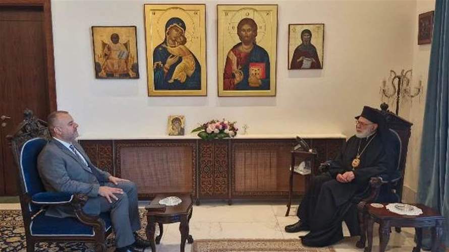 عبد المسيح بعد لقائه عوده: لنكن يداً واحدة ونمنع الفتنة في البلاد