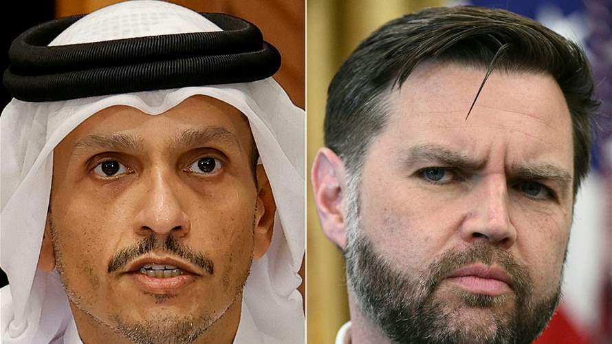 Qatar PM in Washington to meet Vance on Iran: AFP