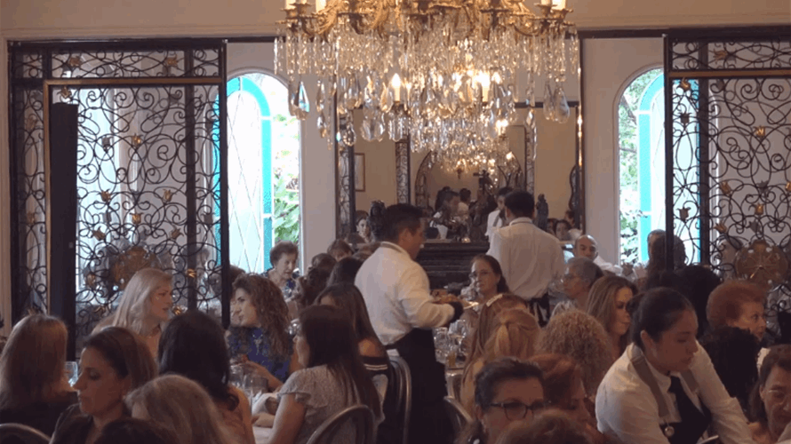 حفلة غداء نظمتها السفارة اللبنانية في المكسيك مع سيدات الجالية اللبنانية