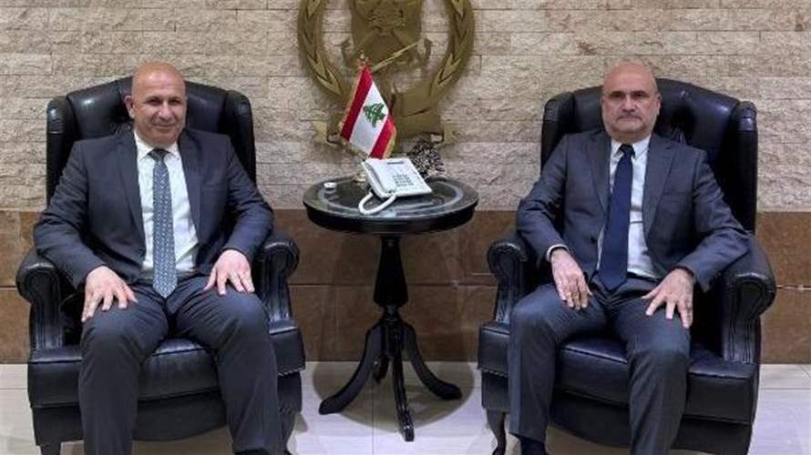 أبي رميا عرض مع خريش سبل التعاون لدعم الدفاع المدني وتأمين مستلزماته اللوجستية