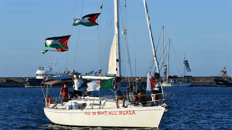 Gaza-bound flotilla says Israeli forces intercepting fleet near Cyprus