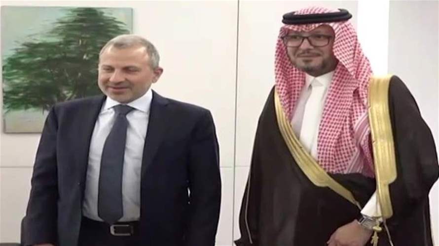 السفير السعودي زار باسيل وجعجع مودعاً