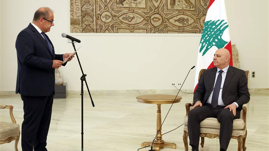 الرئيس عون: نواصل جهودنا لاعادة فتح الأسواق العربية للمنتجات اللبنانية