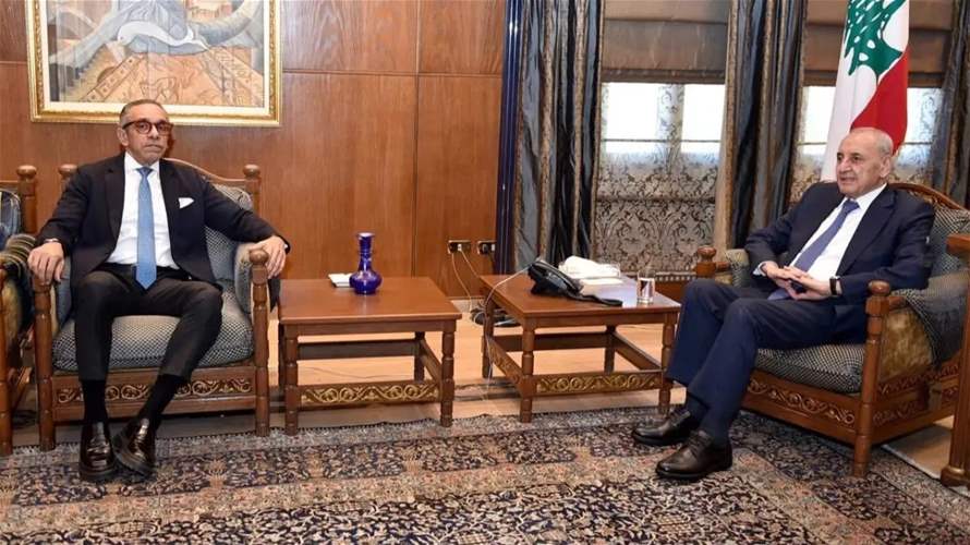 الرئيس بري تابع مع زواره الأوضاع العامة والمستجدات سياسيا وميدانيا... موسى: لوقف الاعتداءات الإسرائيلية فورا 