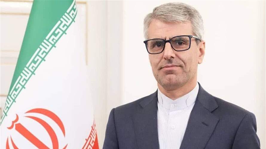 بقائي: وقف الحرب على كل الجبهات بما فيها لبنان سيكون أحد عناصر الاتفاق