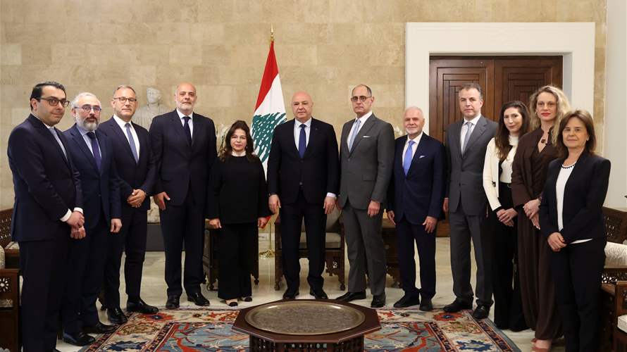 عون: تنام لصالح ثقافة الدولة والمؤسسات والقطاع الخاص أساس نهوض لبنان