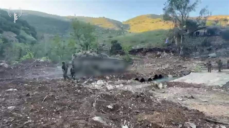 Israeli army releases footage of first tank crossing Litani River toward Beaufort Castle