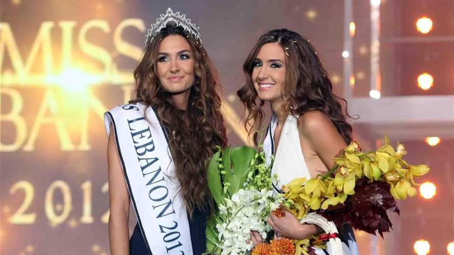 ملكة جمال لبنان السابقة رينا شيباني وزوجها يستقبلان مولودهما الأول (صور)