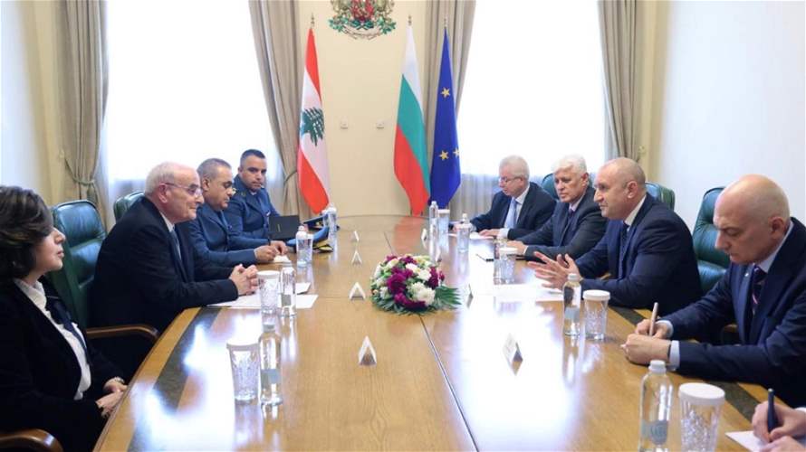 وزير الدفاع من بلغاريا: لبنان حريص على توسيع شراكاته مع الدول الصديقة بما يخدم الاستقرار