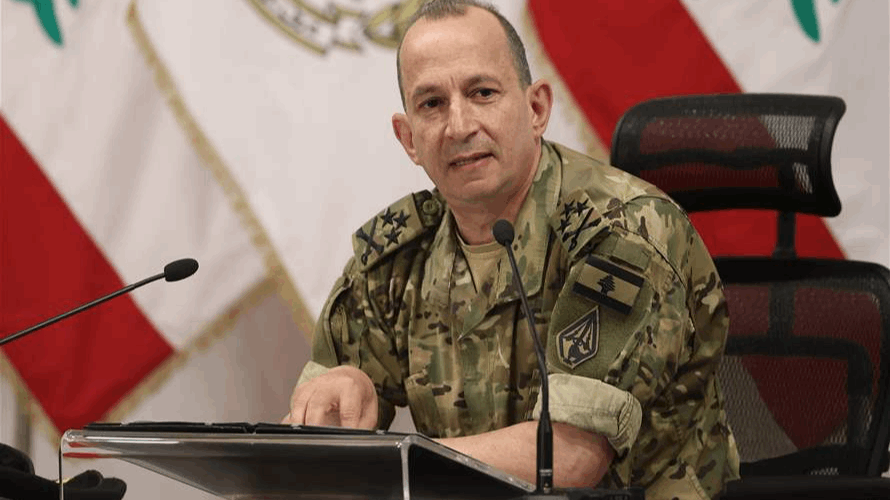 Lebanese Army chief leaves for Pakistan on official visit at invitation of counterpart