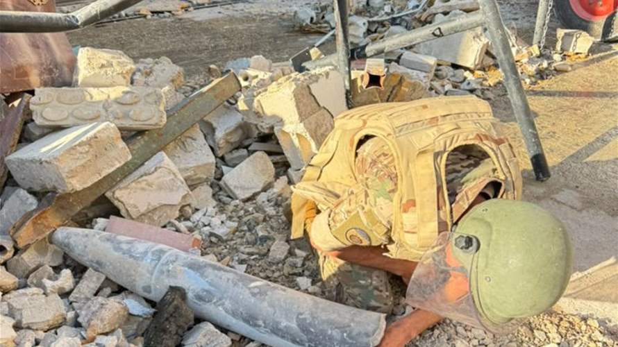 الجيش: تفكيك قنبلة طيران موجّهة غير منفجرة من مخلفات العدوان الإسرائيلي في الضاحية الجنوبية