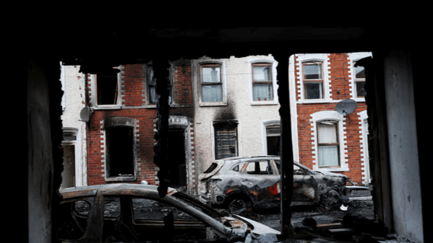 Anti-immigrant violence erupts across Belfast after knife attack