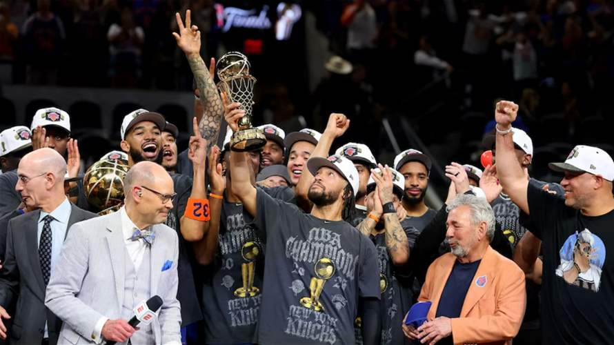 بعد أكثر من 50 عامًا… فريق نيويورك "نيكس" يتوّج بلقب دوري الـNBA