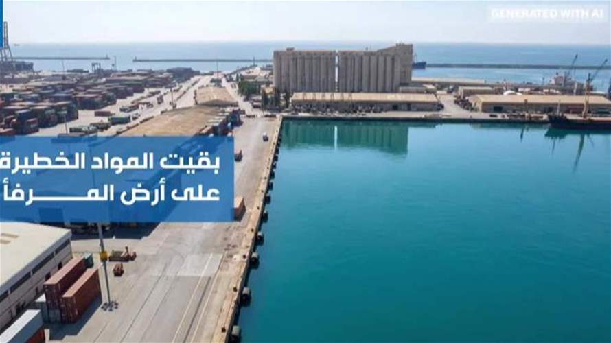 بعد ٦ سنوات على النيترات. مواد خطيرة في المرفأ... لم نتعلّم!