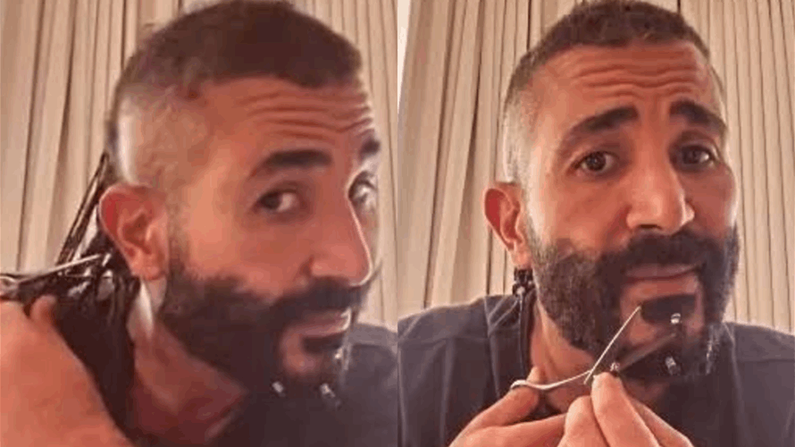 أحمد سعد يحلق شعره على الهواء ويعتذر: "تبت عن أي حاجة غريبة" (فيديو)
