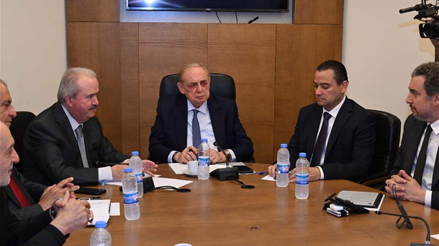 فريد البستاني بعد اجتماع لجنة الاقتصاد: نرفض الاحتكار في قطاع الترابة وندفع نحو خفض الأسعار واستكمال الإصلاحات المالية