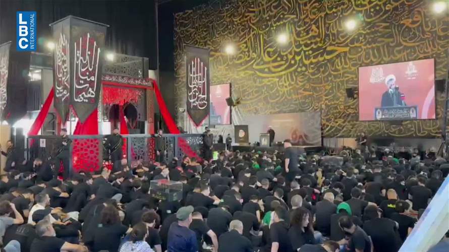 حزب الله أحيا مراسم عاشوراء في الضاحية الجنوبية لبيروت