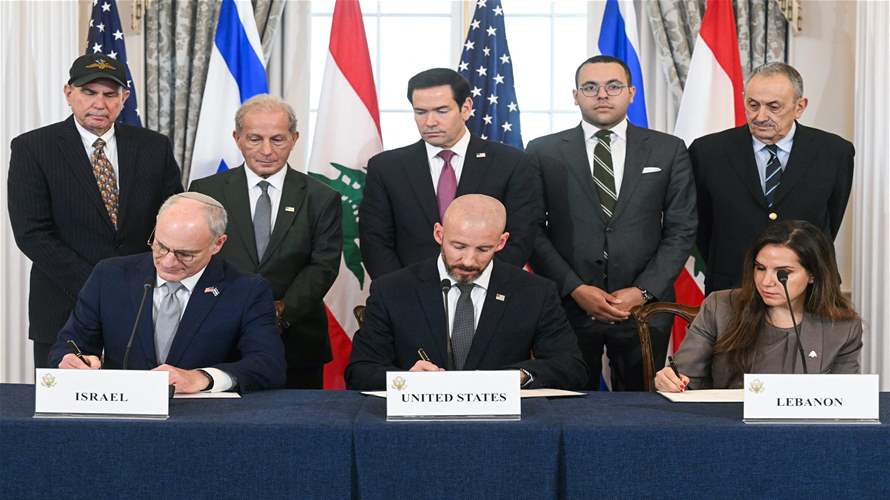 توقيع اتفاق اطاري بين لبنان وإسرائيل في واشنطن... روبيو: "هذه بداية البداية"