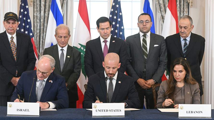 Full text of trilateral framework agreement: Lebanon, Israel and US unveil detailed peace framework after Washington talks