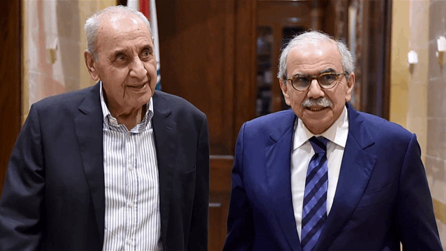 سلام وبري يؤكدان رفض الفتنة والحفاظ على الوحدة الوطنية
