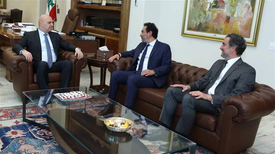 عون استقبل الصادق وضو و تأكيد دعم الدولة والجيش ومواكبة التطورات