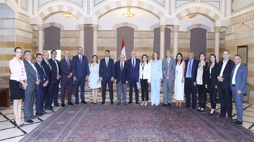 مرقباوي ووفد من نقابة الصيادلة بحث مع سلام جعالة الصيدلي ومكافحة الأدوية المهربة وتأمين حماية الصيدليات