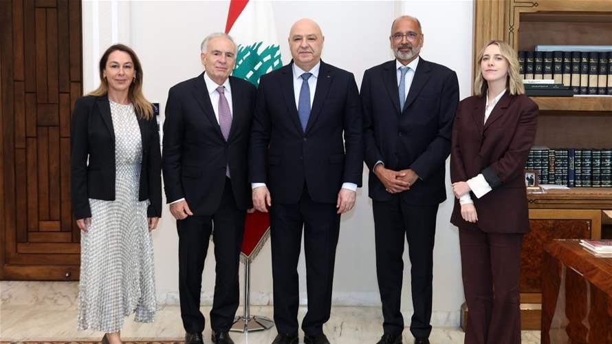 رئيس الجمهورية التقى المبعوث الأممي المعني بنزاع الشرق الاوسط: على المجتمع الدولي الضغط على اسرائيل كي تطبق مندرجات "صيغة الاطار"
