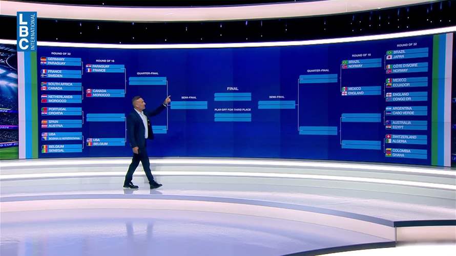نتائج كأس العالم ومباريات الساعات المقبلة