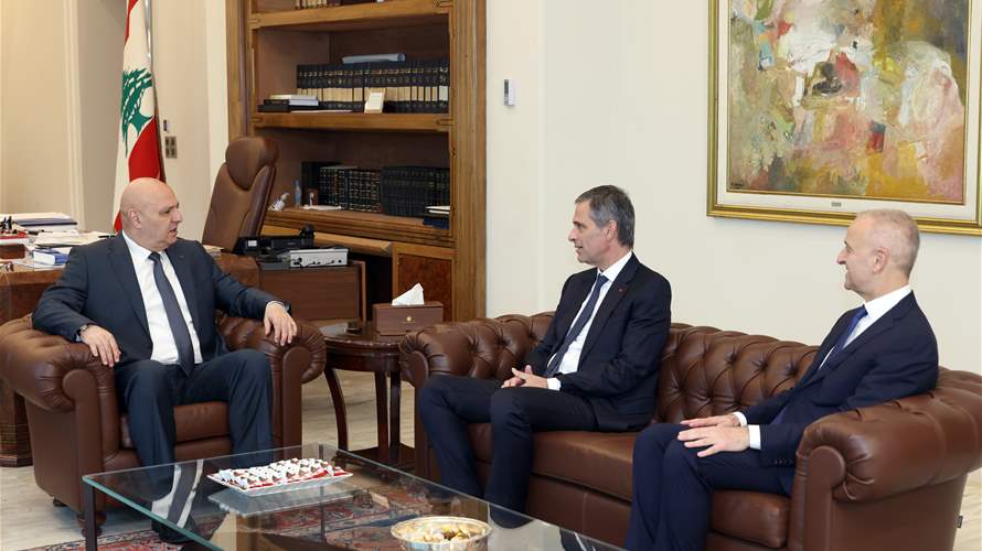 الرئيس عون استقبل مجموعة CMA CGM: الدولة حريصة على تشجيع الاستثمارات المنتجة وتوفير البيئة الملائمة لها