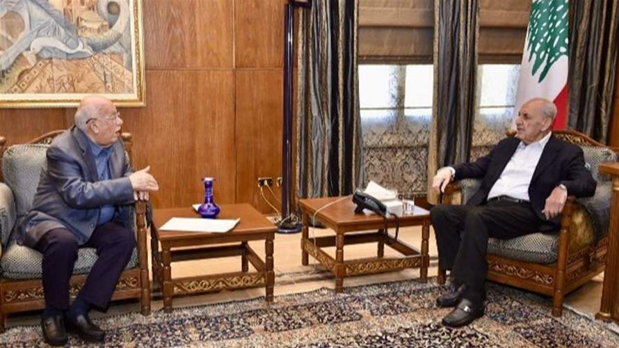 بري استقبل درباس وتابع اوضاع بلدة عين أبل والقرى الحدودية مع رئيس واعضاء المجلس البلدي ووفدا من فاعليات البلدة