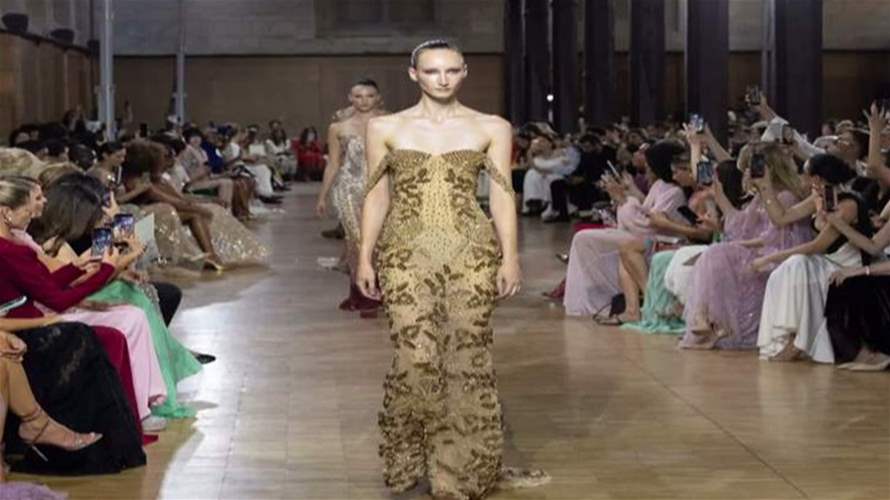 لبنان حضر في العاصمة الفرنسية بعرض مجموعة Tony Ward Couture لخريف وشتاء 2026-27