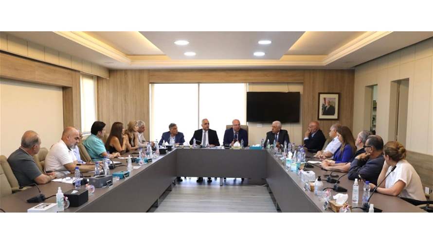 الوزير حيدر من الضمان: خطوات إصلاحية كبيرة في الصندوق ولتعاون بناء مع نقابات المهن الصحيّة