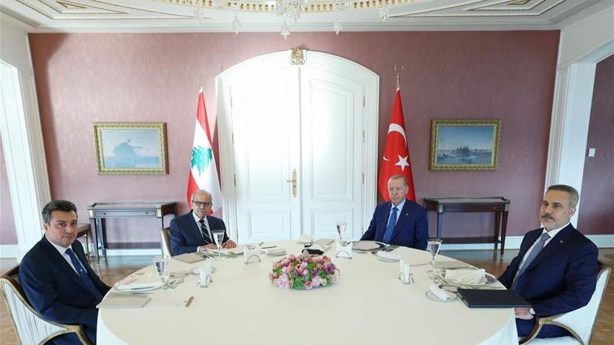 Salam reaffirms Lebanon's sovereignty in talks with Erdoğan