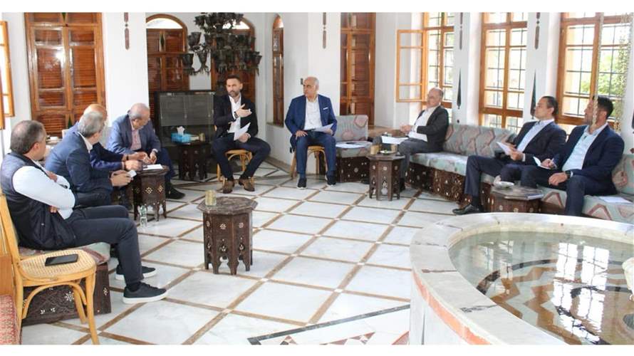 "اللقاء الديمقراطي": دعم مذكرة جنبلاط والتمسك بالهدنة والطائف وحصرية السلاح