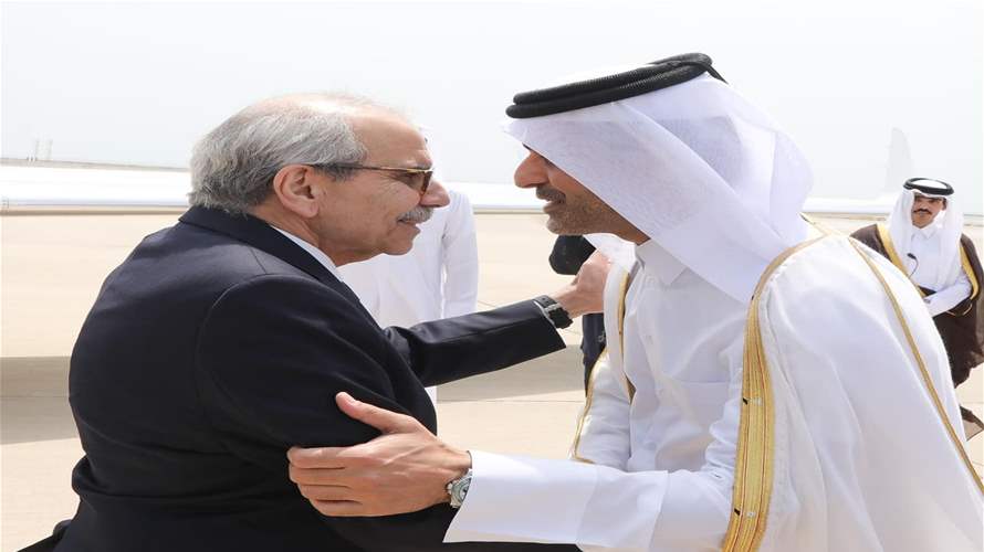 لتقديم واجب العزاء... نواف سلام في الدوحة على رأس وفد وزاري
