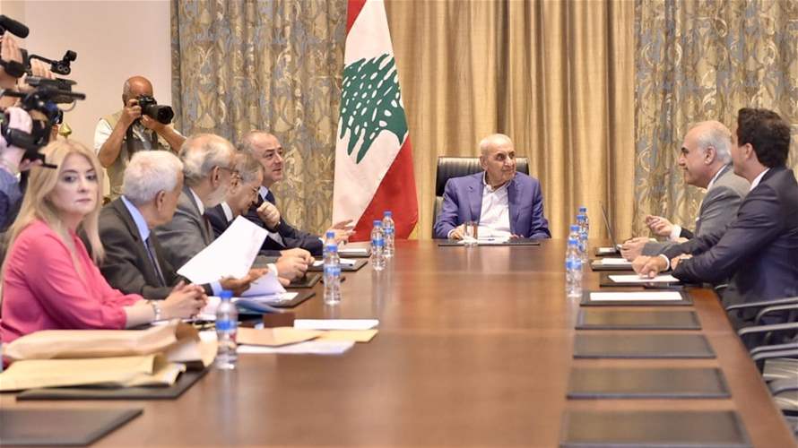 الرئيس بري ترأس في عين التينة اجتماعا لهيئة مكتب المجلس واستقبل محافظ بيروت... بو صعب: لا قطبة مخفية في قانون إلغاء حكم الإعدام والمجلس لن يقر قانونا يظلم احدا