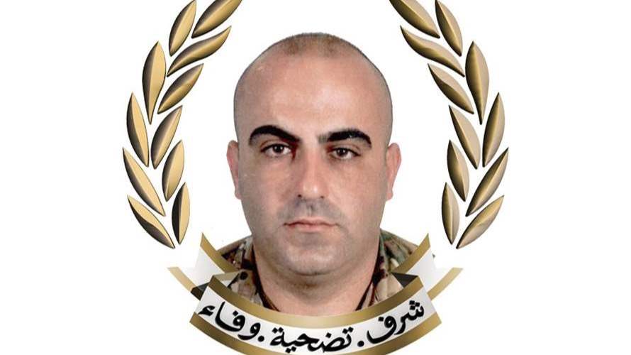 الجيش ينعى الرقيب الأول أحمد سامي خليل الذي استشهد بانفجار جسم مشبوه في المنصوري