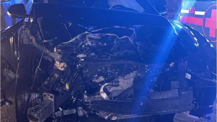 إنحراف سيارة على طريق وطى الجوز - كسروان واحتراق 3 شبان كانوا في داخلها