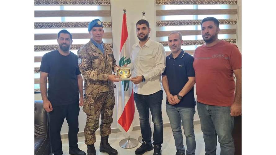 قائد القطاع الغربي في اليونيفيل يزور بلدية برج الشمالي