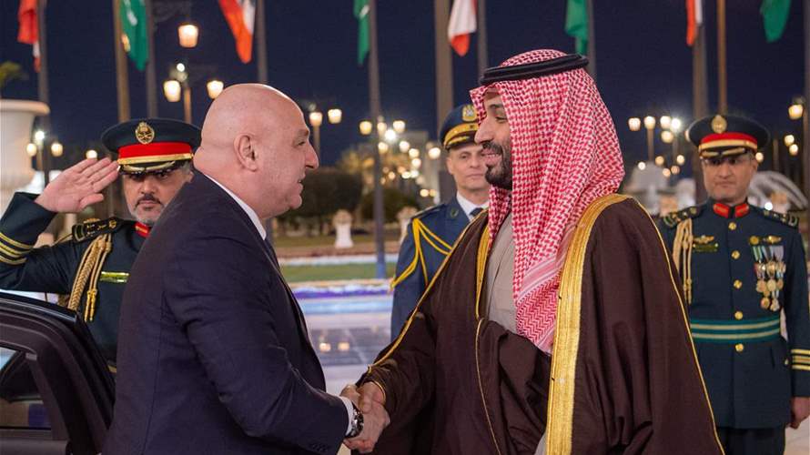 ولي العهد السعودي يوجّه دعوة إلى عون لزيارة المملكة: عازمون على المساعدة في كل المجالات التي يحتاجها لبنان
