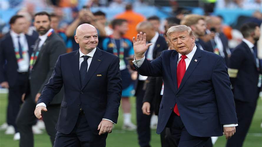 صيحات استهجان لدى دخول ترامب وإنفانتينو لمراسم التتويج بكأس العالم