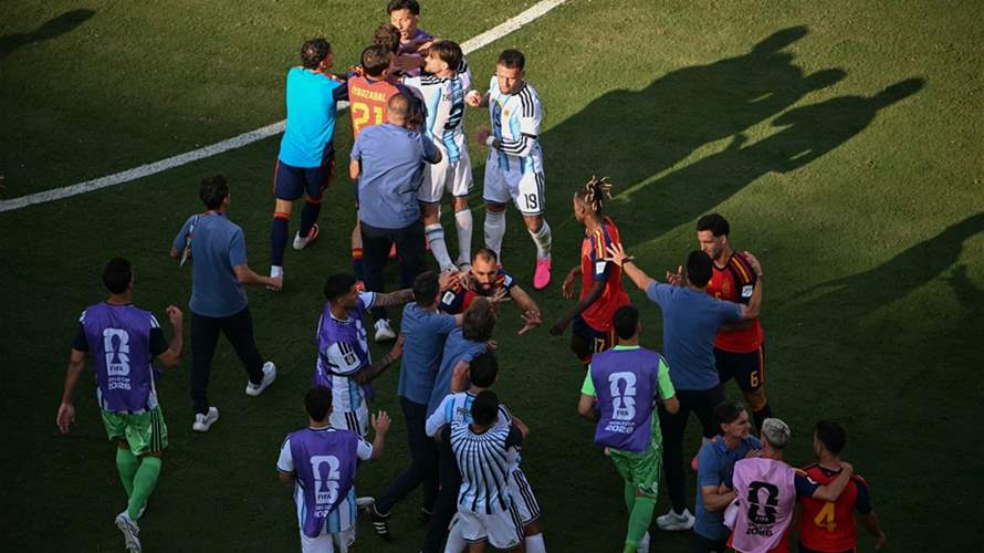 بعد شجار النهائي... عقوبات قاسية تلوح في الأفق أمام الأرجنتين