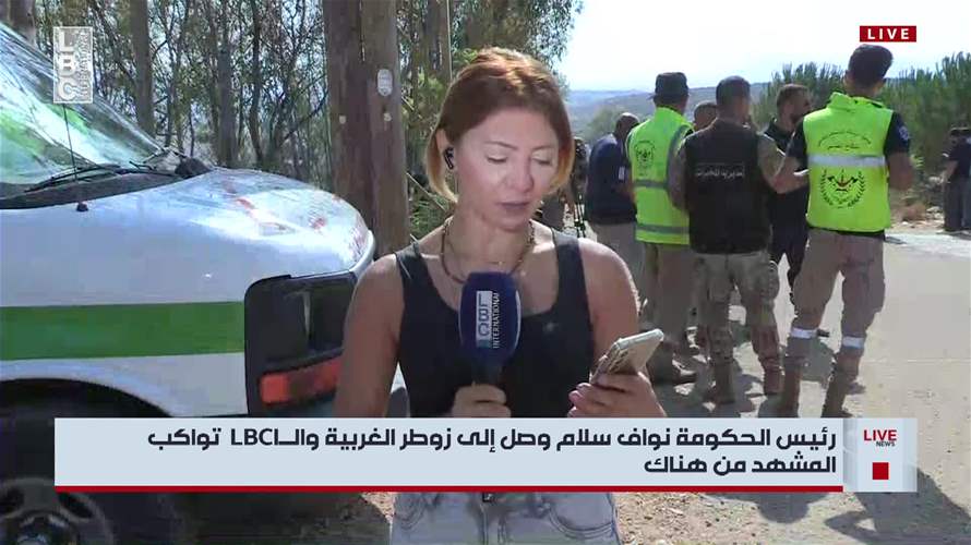 الـLBCI تواكب المشهد من زوطر الغربية تزامنًا مع انتشار الجيش اللبنانيّ فيها
